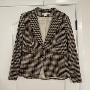 Veronica Beard Houndstooth Blazer
